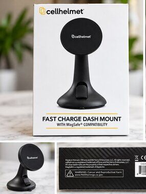 cellhelmet Fast Charge Dash Mount with MagSafe Compatibility
